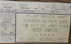 Peter Gabriel on Jul 23, 1987 [280-small]