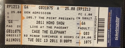 Cage The Elephant / Sleeper Agent / The Joy Formidable on Dec 13, 2011 [350-small]