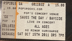 Saves The Day / Bayside / I Am the Avalanche / Transit on Oct 15, 2011 [353-small]