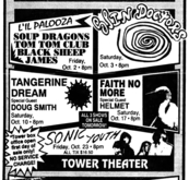 Soup Dragons / Tom Tom Club / Black Sheep / James on Oct 7, 1992 [235-small]