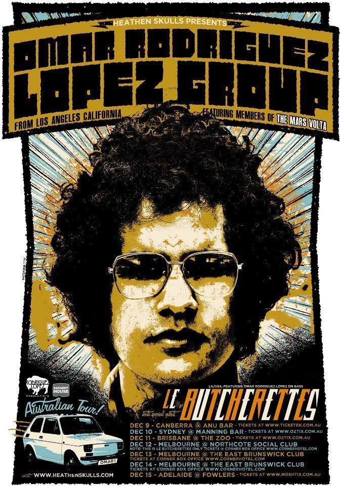 Omar Rodriguez Lopez Group Concert & Tour History | Concert Archives