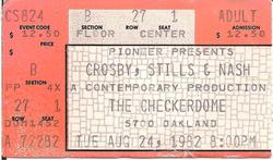 Crosby, Still & Nash on Aug 24, 1982 [582-small]