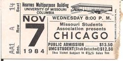 Chicago on Nov 7, 1984 [587-small]