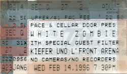 Filter / White Zombie on Feb 14, 1996 [736-small]