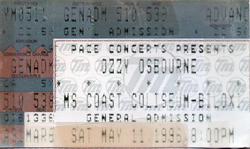 Ozzy Osbourne / Type O Negative / Sepultura on May 11, 1996 [737-small]