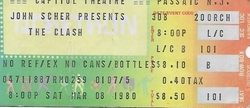 The Clash / Lee Dorsey / The B Girls / Mike Dred on Mar 8, 1980 [798-small]