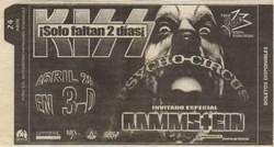 Rammstein / Kiss on Apr 24, 1999 [828-small]
