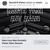 Ecstatic Vision / Here Lies Man / Slow Season on May 23, 2018 [267-small]