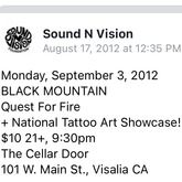 Black Mountain / Quest For Fire on Sep 3, 2012 [273-small]