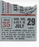 John Sebastian / The Manhattan Transfer / Infancy on Jul 29, 1970 [840-small]