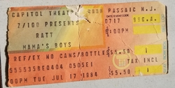 Ratt / Mama's Boys on Jul 17, 1984 [344-small]