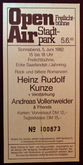 Heinz Rudolf Kunze & Verstärkung / Andreas Vollenweider on Jun 5, 1982 [597-small]