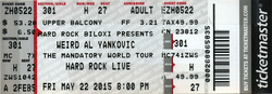 "Weird Al" Yankovic on May 22, 2015 [960-small]