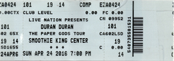 Duran Duran / Chic featuring Nile Rodgers on Apr 24, 2016 [965-small]
