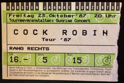 Cock Robin on Oct 23, 1987 [699-small]