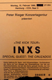 INXS / The Cruzados on Feb 15, 1988 [708-small]