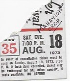 mahavishnu orchestra / Wet Willie / John Hammond on Aug 18, 1973 [978-small]
