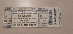 Subhumans / The Frisk / From Ashes Rise / The Unseen / Virus on Mar 6, 2004 [952-small]