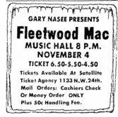 FLEETWOOD MAC / Triumvirat on Nov 4, 1974 [014-small]