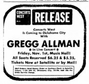 Gregg Allman / Cowboy / Cowboy on Nov 1, 1974 [015-small]