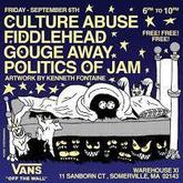 Culture Abuse / Fiddlehead / Gouge Away / Politics of Jam on Sep 6, 2019 [099-small]