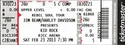Kid Rock / Buckcherry / Hellbound Glory on Feb 23, 2013 [429-small]