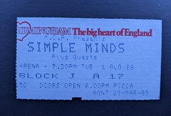 Simple Minds on Aug 1, 1989 [718-small]