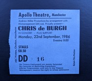 Chris de Burgh on Sep 22, 1986 [719-small]
