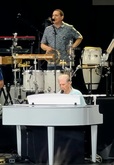 Brian Wilson at the piano, not playing, and looking like death-warmed-over., Chicago / Brian Wilson / Al Jardine / Blondie Chaplin on Jul 24, 2022 [747-small]
