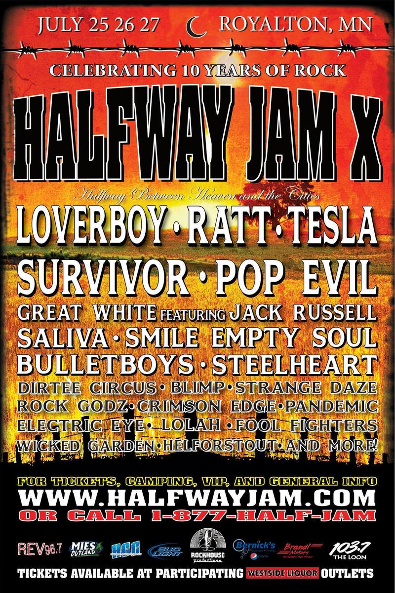 Jul 25, 2013: Halfway Jam 2013 at Henry's Farm Market Royalton