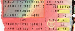 Pretenders / Simple Minds on Aug 5, 1984 [201-small]
