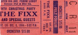 The Fixx / General Public / Pee Wee Herman on Dec 8, 1984 [211-small]