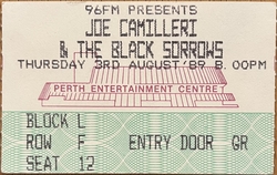 Joe Camilleri and the Black Sorrows on Aug 3, 1989 [253-small]