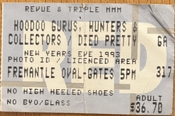 Hoodoo Gurus / Hunters and Collectors / Died Pretty on Dec 31, 1993 [260-small]