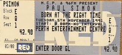 Paul Simon on Nov 5, 1991 [264-small]