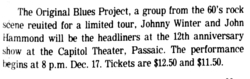 The Blues Project / Johnny Winter / John Hammond Jr. on Dec 17, 1983 [323-small]