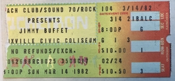 Jimmy Buffett on Mar 14, 1982 [334-small]