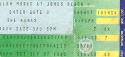 The Kinks / Donnie & The Rock on Sep 7, 1985 [250-small]