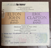 Elton John / Eric Clapton / Bonnie Raitt / Curtis Stigers on Jun 28, 1992 [712-small]