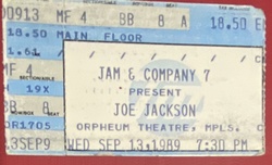 Joe Jackson on Sep 13, 1989 [718-small]