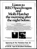REO Speedwagon / UFO / Molly Hatchet on Sep 28, 1978 [884-small]