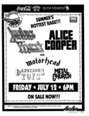 Judas Priest / Alice Cooper / Motörhead / Dangerous Toys / Metal Church on Jul 12, 1991 [122-small]