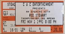 "Rod Stewart Vagabond Heart Tour" on Nov 1, 1991 [202-small]