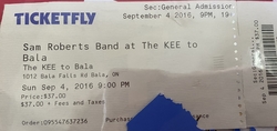 Sam Roberts Band on Sep 4, 2016 [982-small]