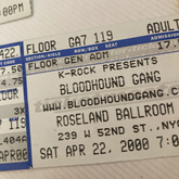 Bloodhound Gang / Nerf Herder on Apr 22, 2000 [402-small]