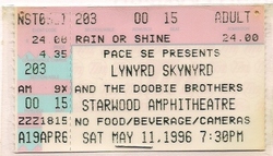 tags: Lynyrd Skynyrd, The Doobie Brothers, Nashville, Tennessee, United States, Starwood Amphitheater - Lynyrd Skynyrd / Doobie Brothers on May 11, 1996 [231-small]