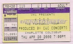 tags: KISS, Ted Nugent, Skid Row, Charlotte, North Carolina, United States, Charlotte Coliseum - KISS / Ted Nugent / Skid Row on Apr 20, 2000 [241-small]