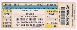 BOSTON - Live In Concert, tags: Boston, Charlotte, North Carolina, United States, Verizon Amphitheater - Boston on Jun 28, 2003 [245-small]