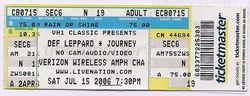 tags: Def Leppard, Journey, Charlotte, North Carolina, United States, Verizon Amphitheater - Def Leppard / Journey on Jul 15, 2006 [269-small]