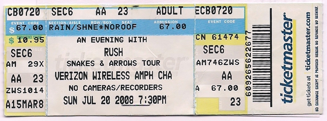 Rush Concert & Tour History (Updated for 2022) | Concert Archives